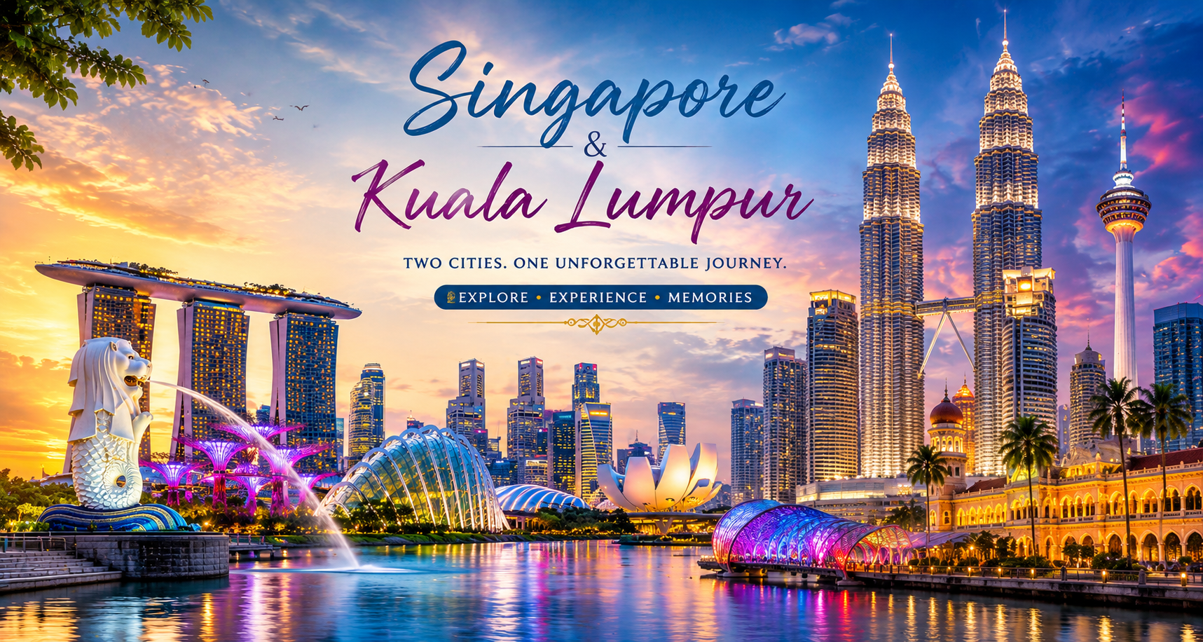 Singapore & Kuala Lumpur Explorer – 7N/8D Twin City Escape