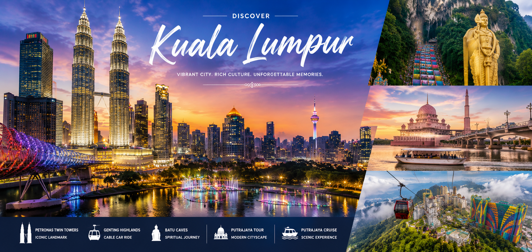 Kuala Lumpur Discovery – 4 Nights / 5 Days