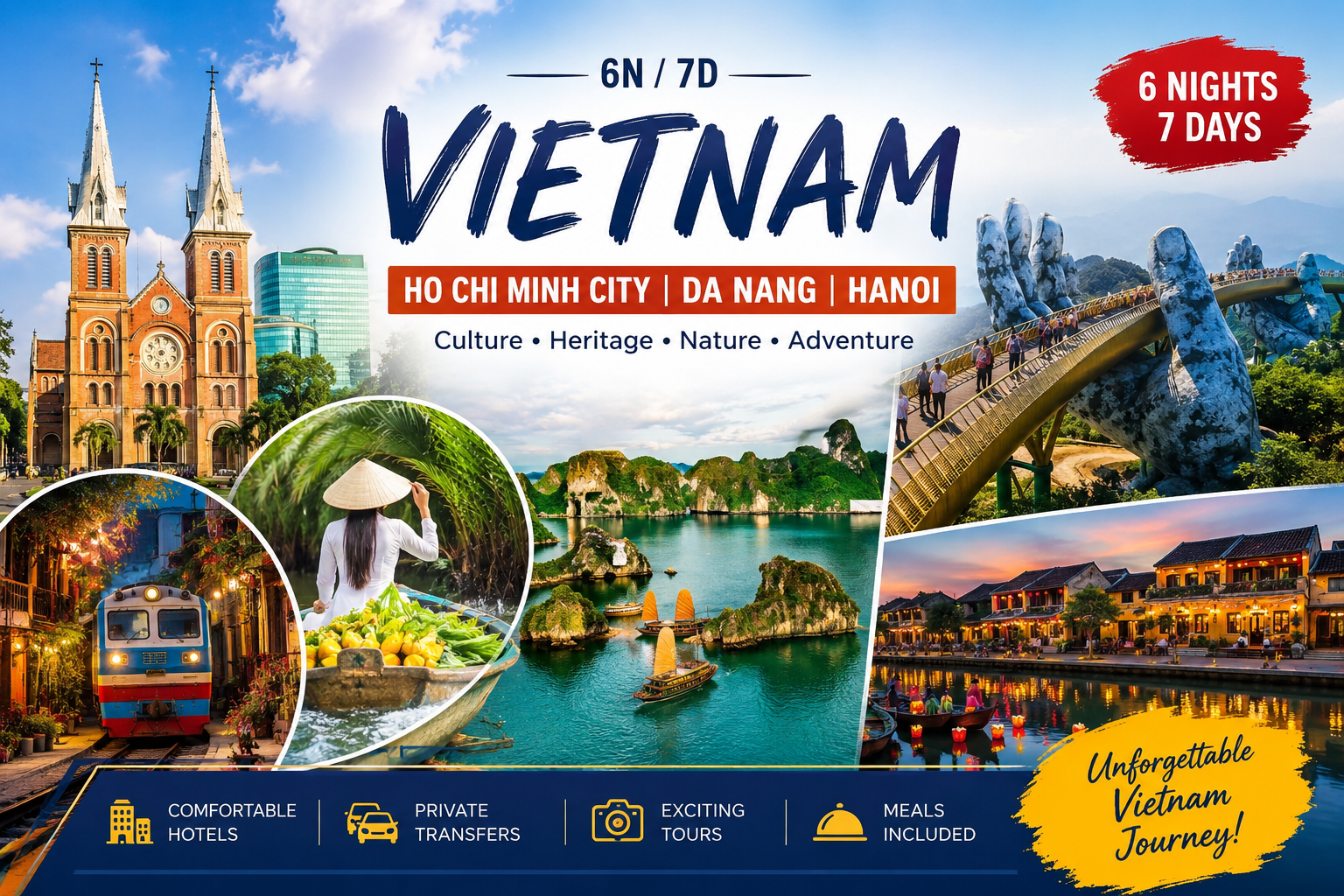 Vietnam Panorama – 6N Ultimate Holiday